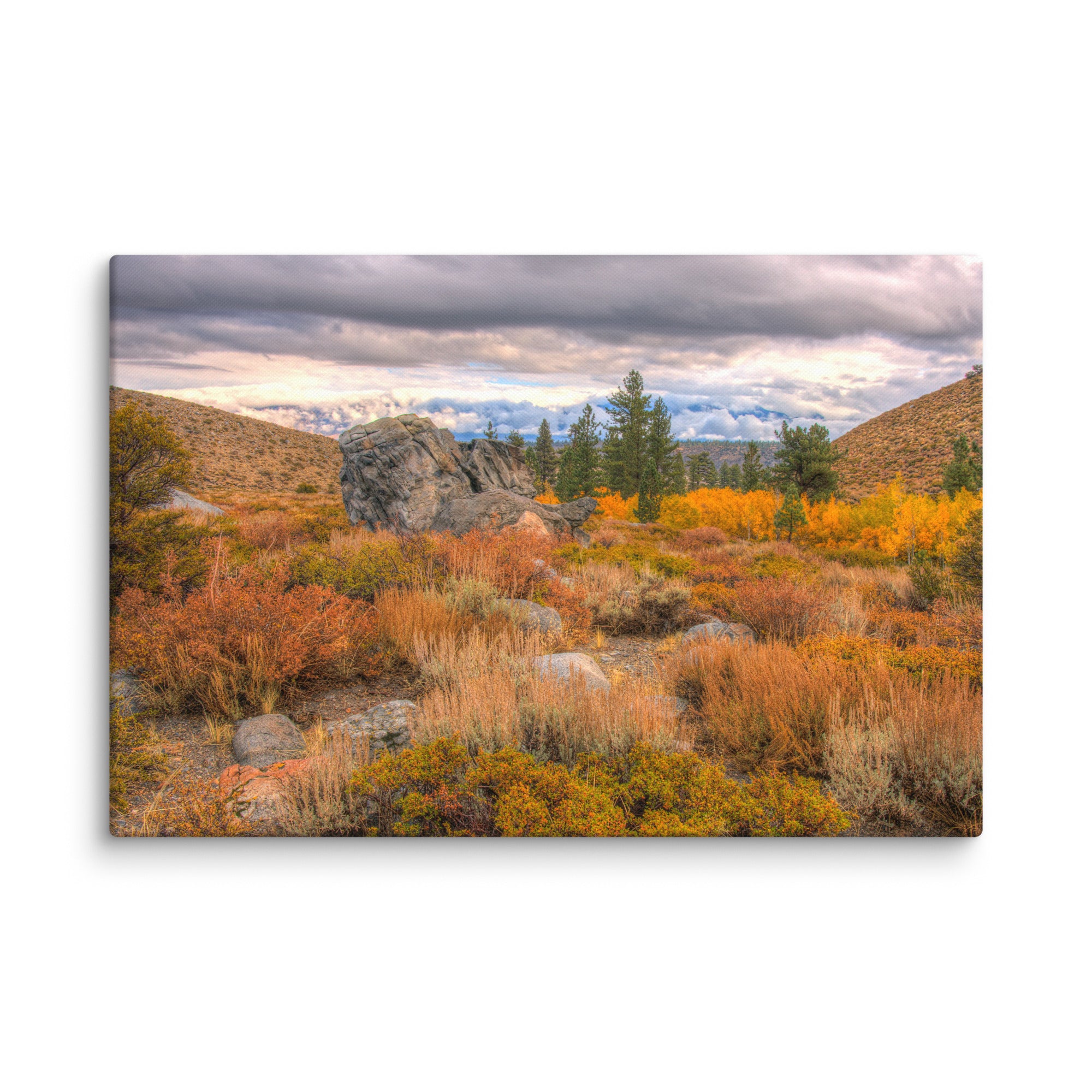 Owen's Valley Vista – Sierra Nevada Canvas Print