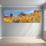 Colorful Sagebrush and Tufa - Autumn Splendor at Mono Lake