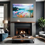 Delicate Beauty - Stunning Forest Flower Canvas