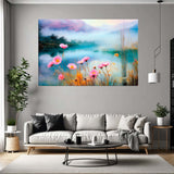 Delicate Beauty - Stunning Forest Flower Canvas