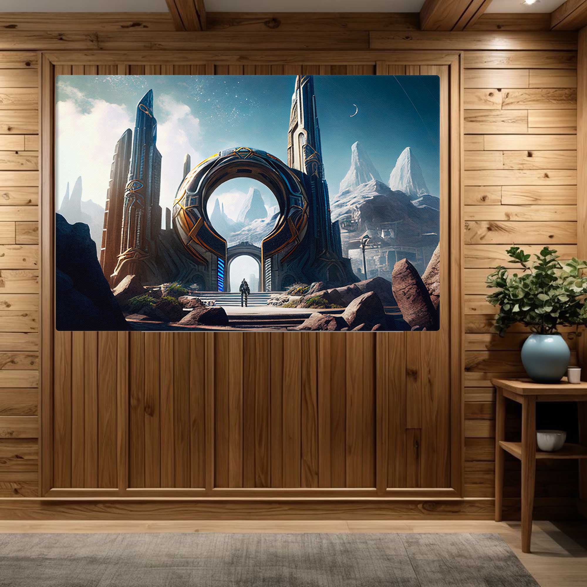 Future Echoes Portal Artwork