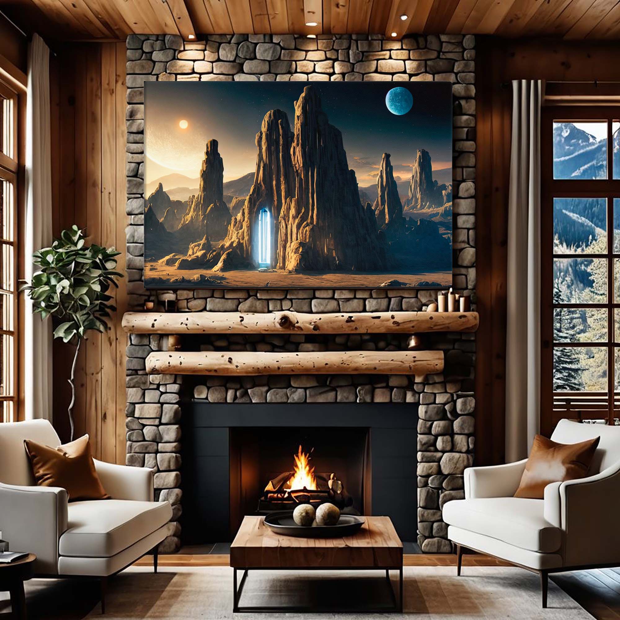 A Dynamic Travel Portal Canvas Artwork