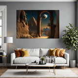 Time loop Vortex Canvas