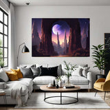 Celestial Ascension Canvas Print