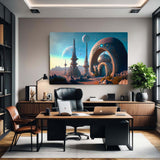 Entry To  Council of Worlds Canvas