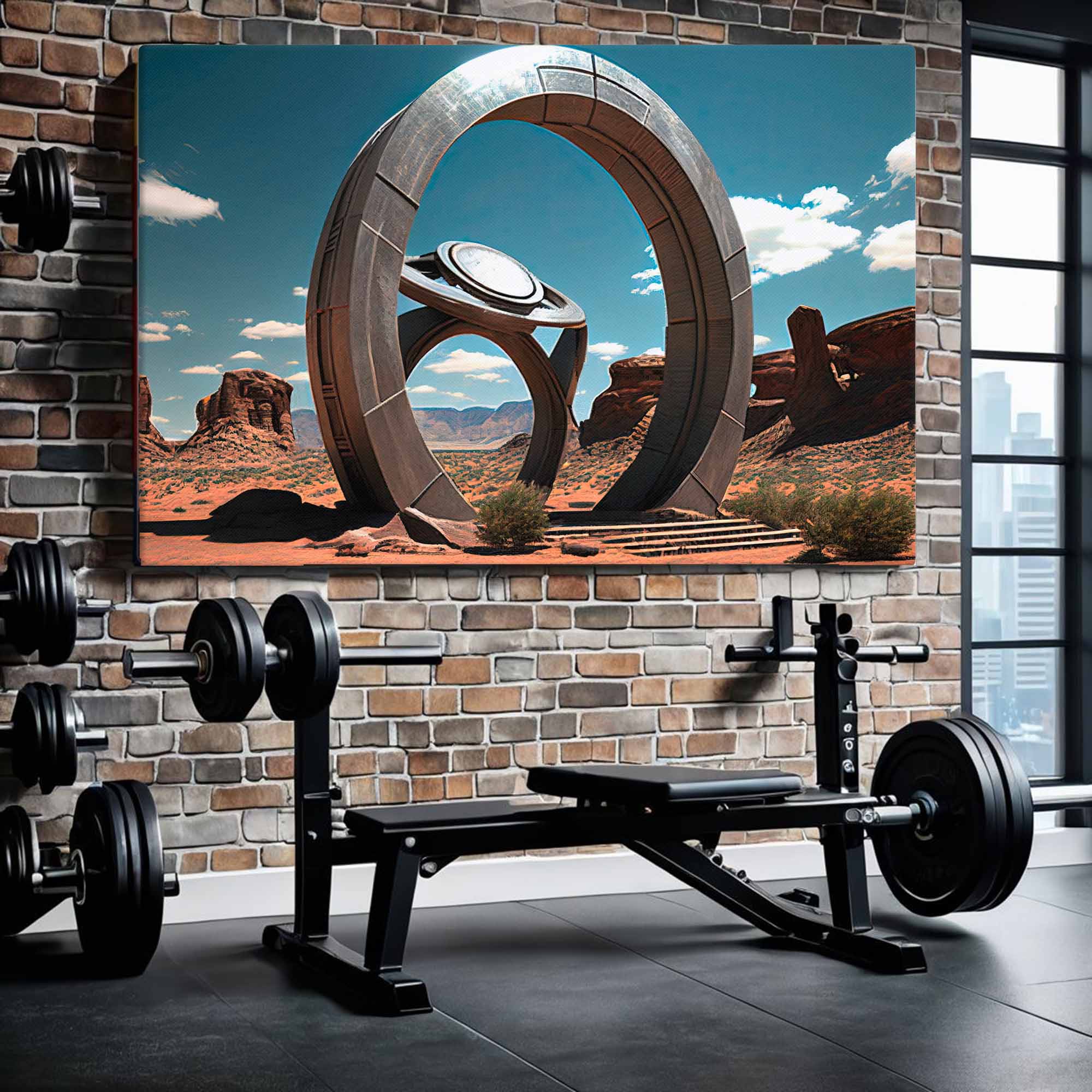 Portal To Celestial Refuge Canvas