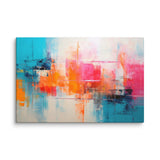 Pixel Perception – Abstract Digital Canvas Print - Art Fusion Store