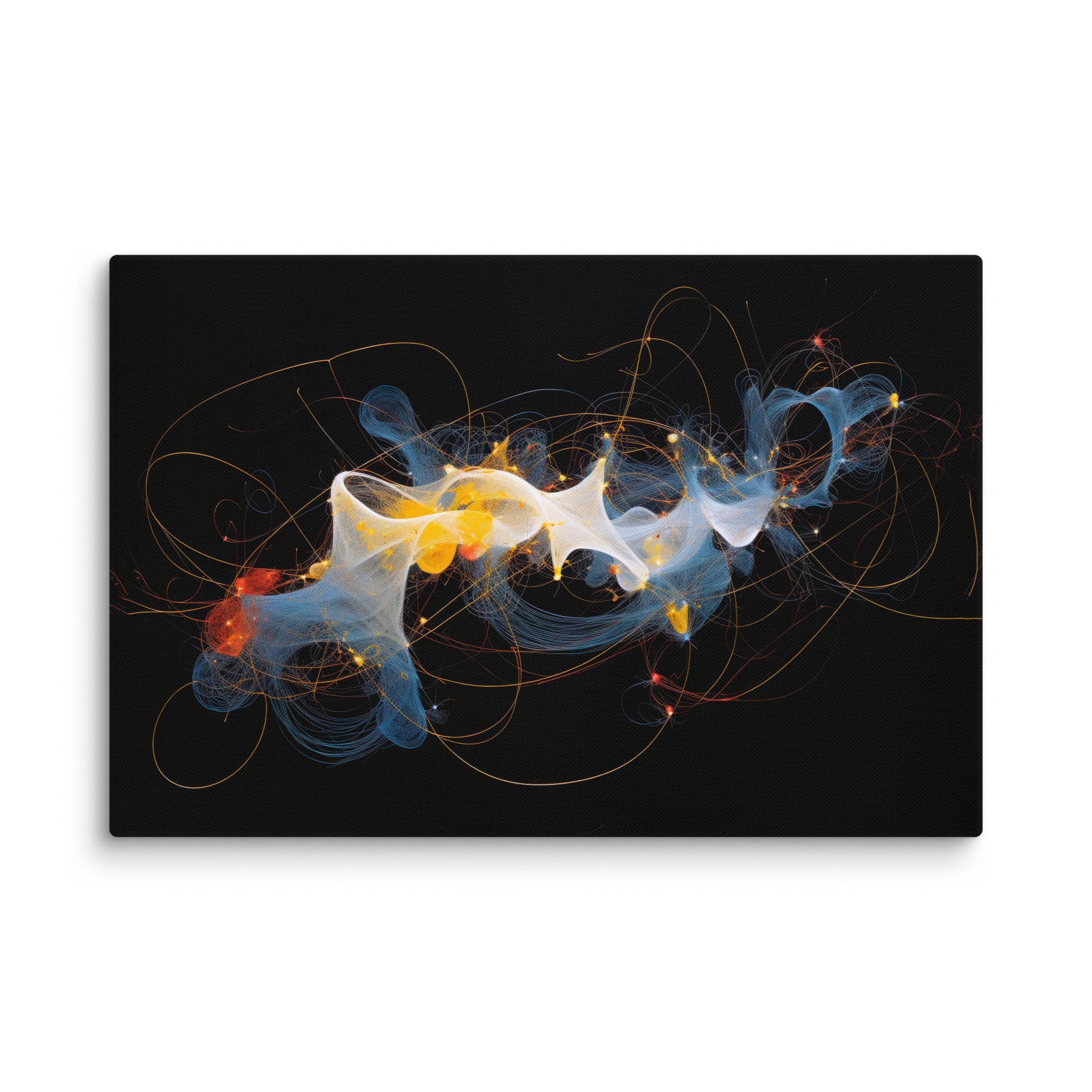 Radiant Dimensions - Abstract on Canvas Print - Art Fusion Store