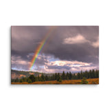 Rainbow Over Owen's Valley – Sierra Nevada Canvas Print