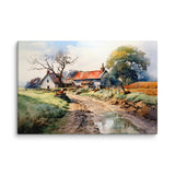 Rustic Ranch Life - Country Decor Canvas