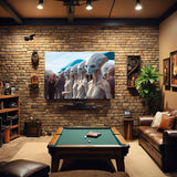 Emergence on Alien Soil - Sci-Fi Canvas Painting