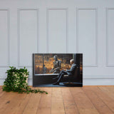 Robotic Chronicles - Sci-Fi Canvas Painting