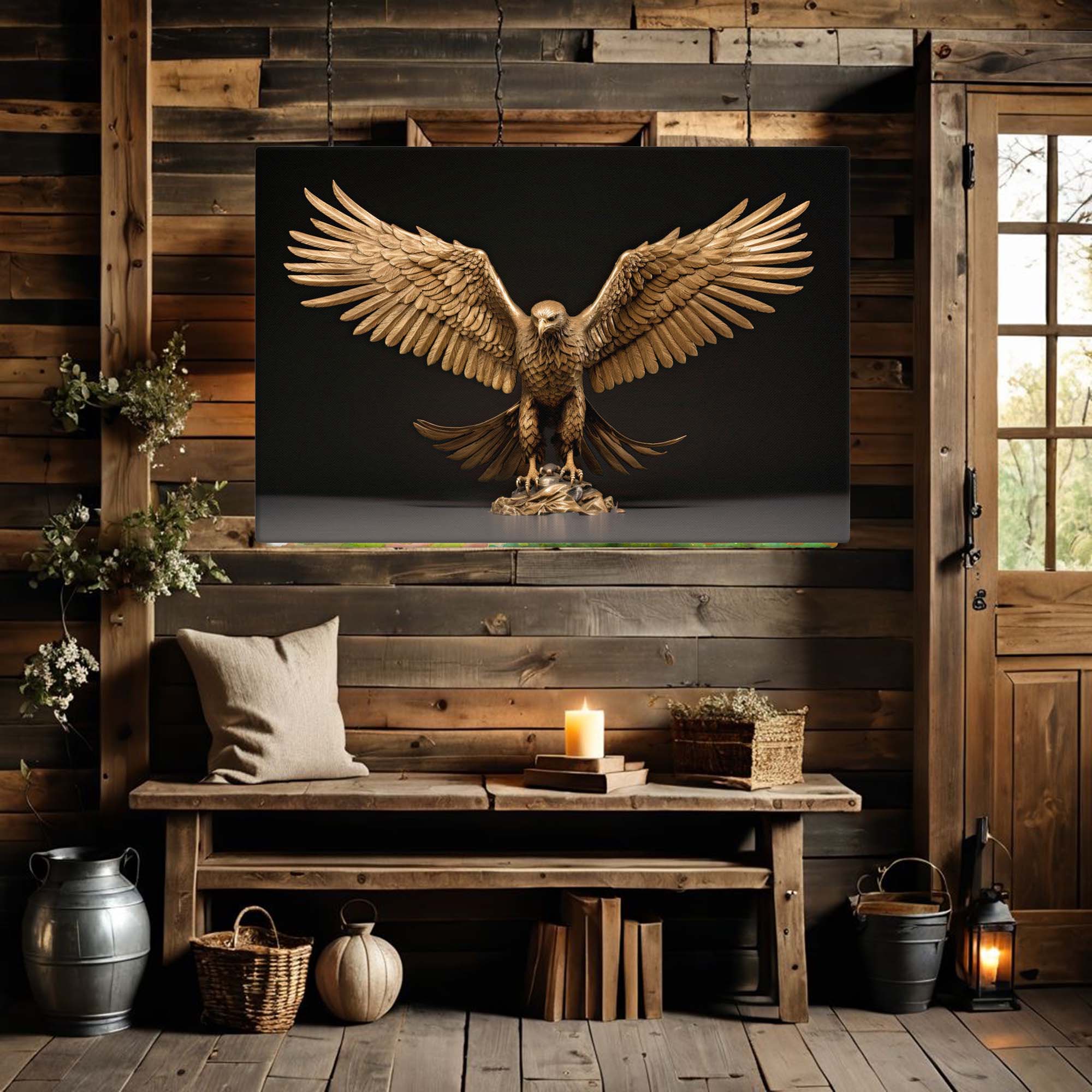 Spirit of Freedom and Strength Canvas