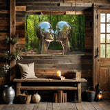 Eternal Connection - Sculpture in Canvas