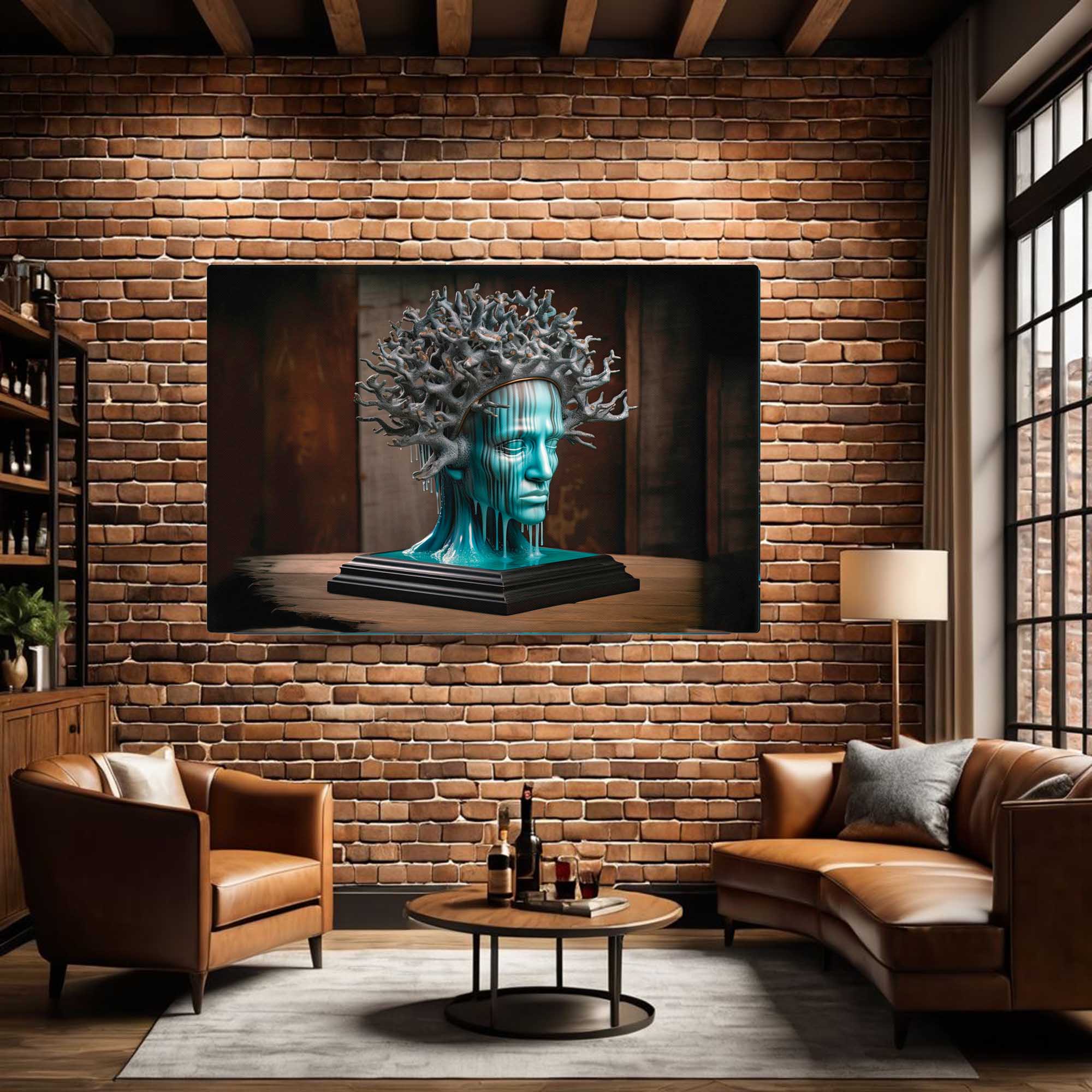 Fragmented Soul - Artistic Reflections In Canvas