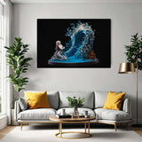 Fragments of Existence - Canvas Art Inspired by Resin