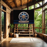 Flower of Life - Sacred Sculpture on Canvas