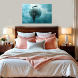 Ethereal Sphere of the Cosmic Mythos - Canvas Painting