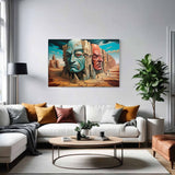 Dreamscape Whispers - Surreal Canvas Artwork