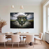 Whispers of the Subconscious - Surreal Canvas Artwork