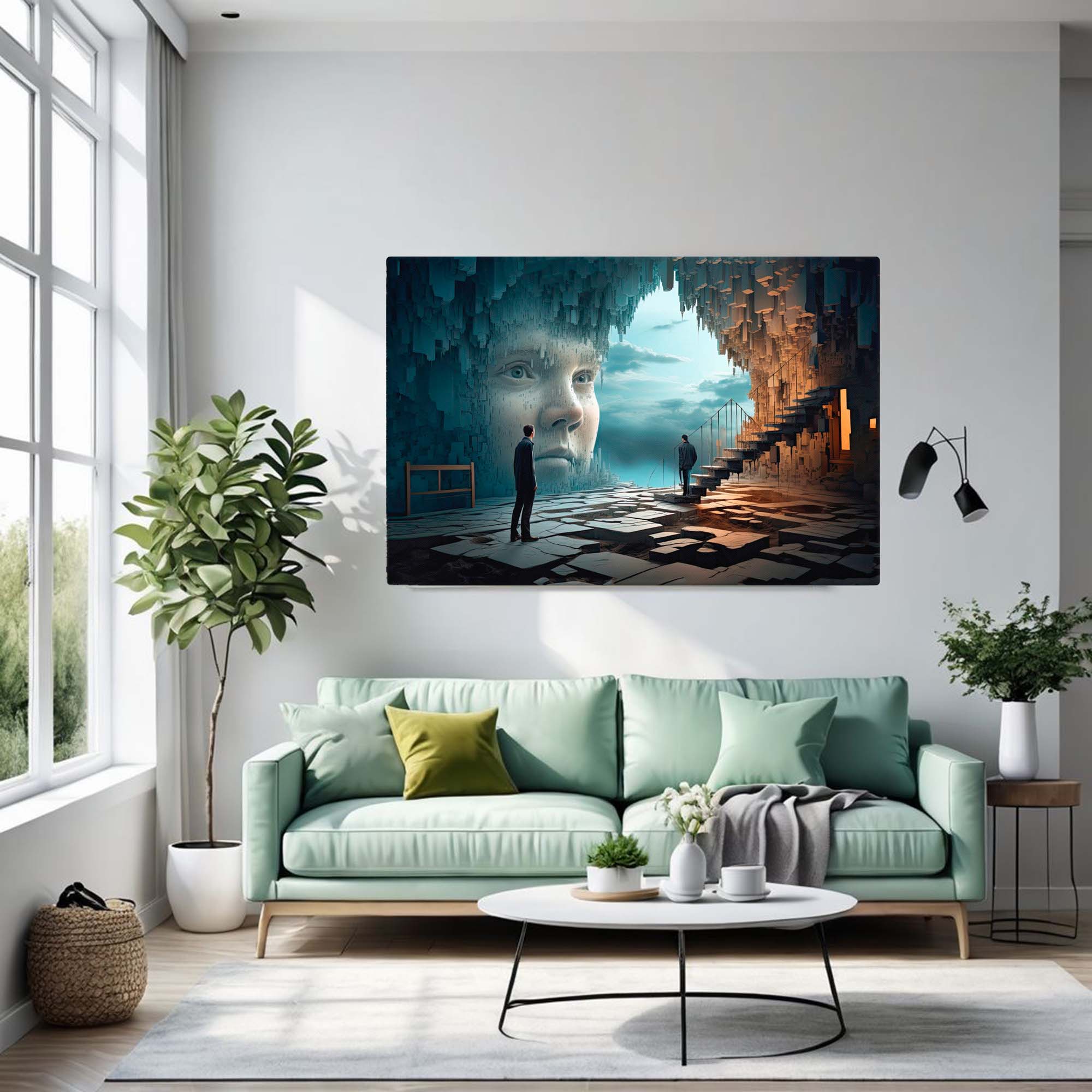 Enchanted Visions - Surreal Canvas Artwork