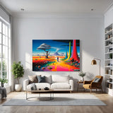 Infinite Realms - Surreal Canvas Art