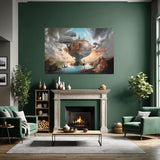 Fantastical Spaces - Surreal Landscape on Canvas