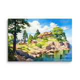 Seasons of Serenity - A Countryside Mosaic