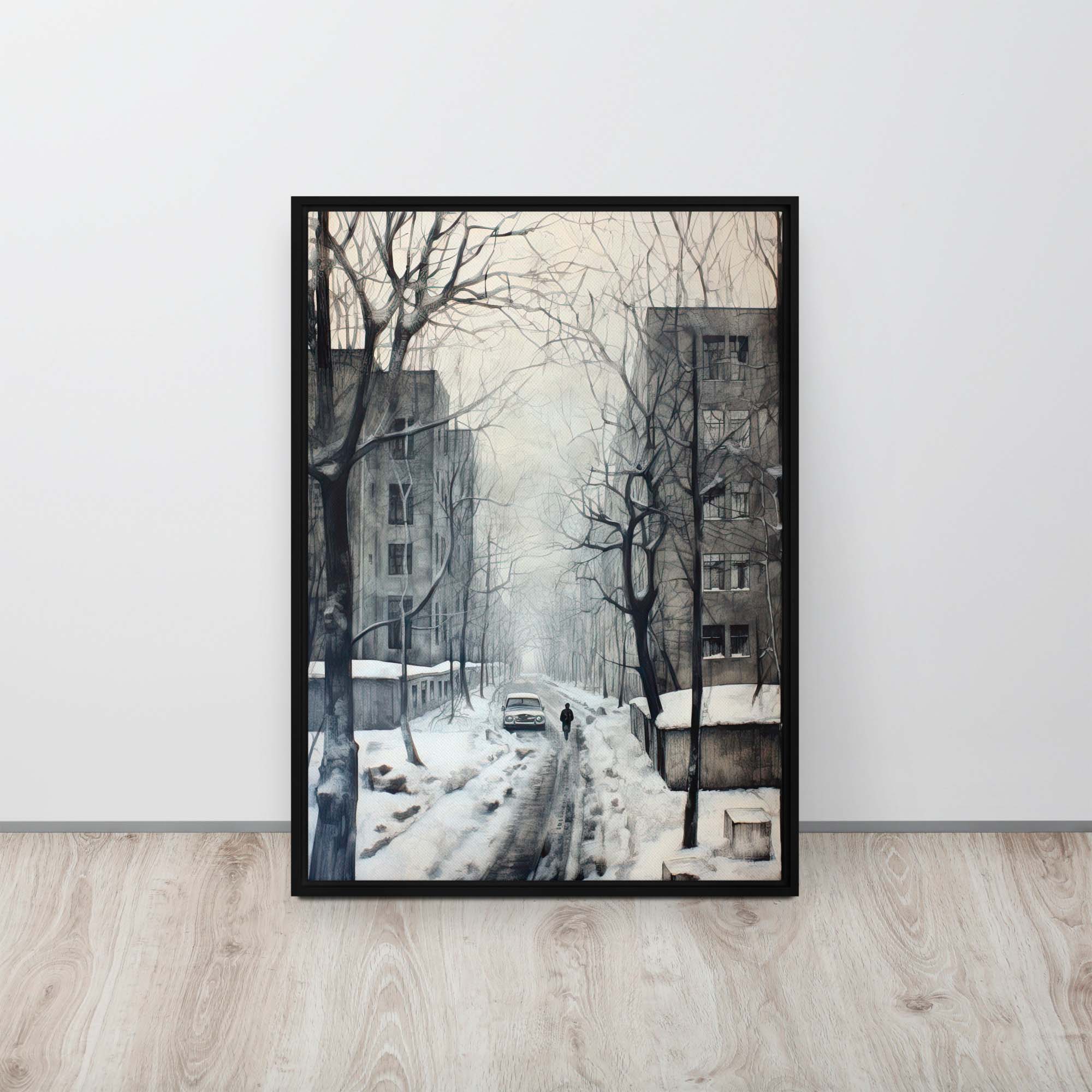  Silent Streets of 1950 – Art Fusion  Display