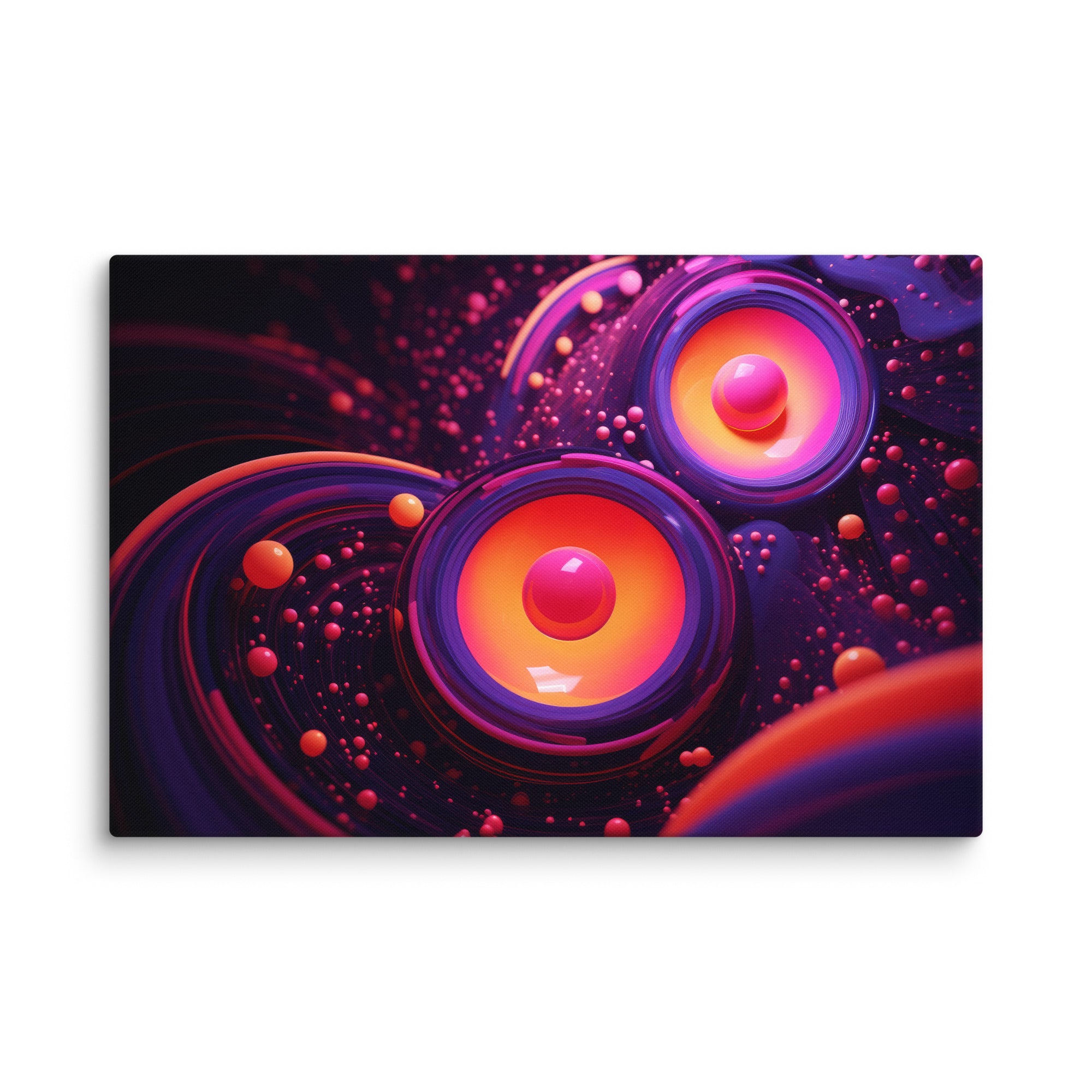 Spherical Geometry – Abstract Geometric Canvas Print - Art Fusion Store