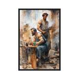 Strength in Unity – Art Fusion Framed Canvas