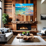  Summer Unbound – Art Fusion Masterworks canvas print of a vivid European summer landscape – Art Fusion Store 