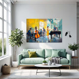 The Music of the Past – Art Fusion Czimber Masterwork canvas print of a vintage musical scene – Art Fusion Store 