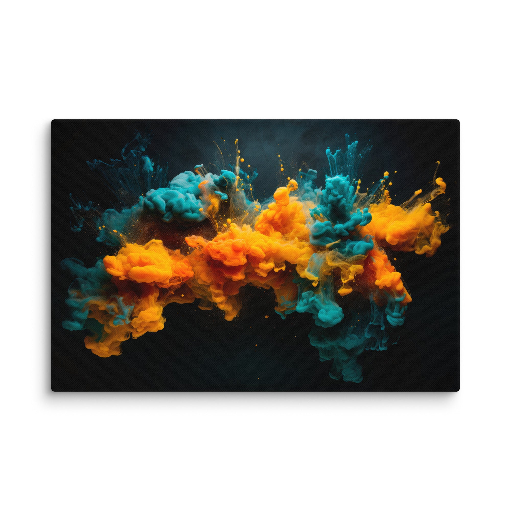 Vivid Impressions – Abstract Canvas Art Print - Art Fusion Store