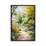 Wandering Through Flora – Art Fusion Framed Canvas
