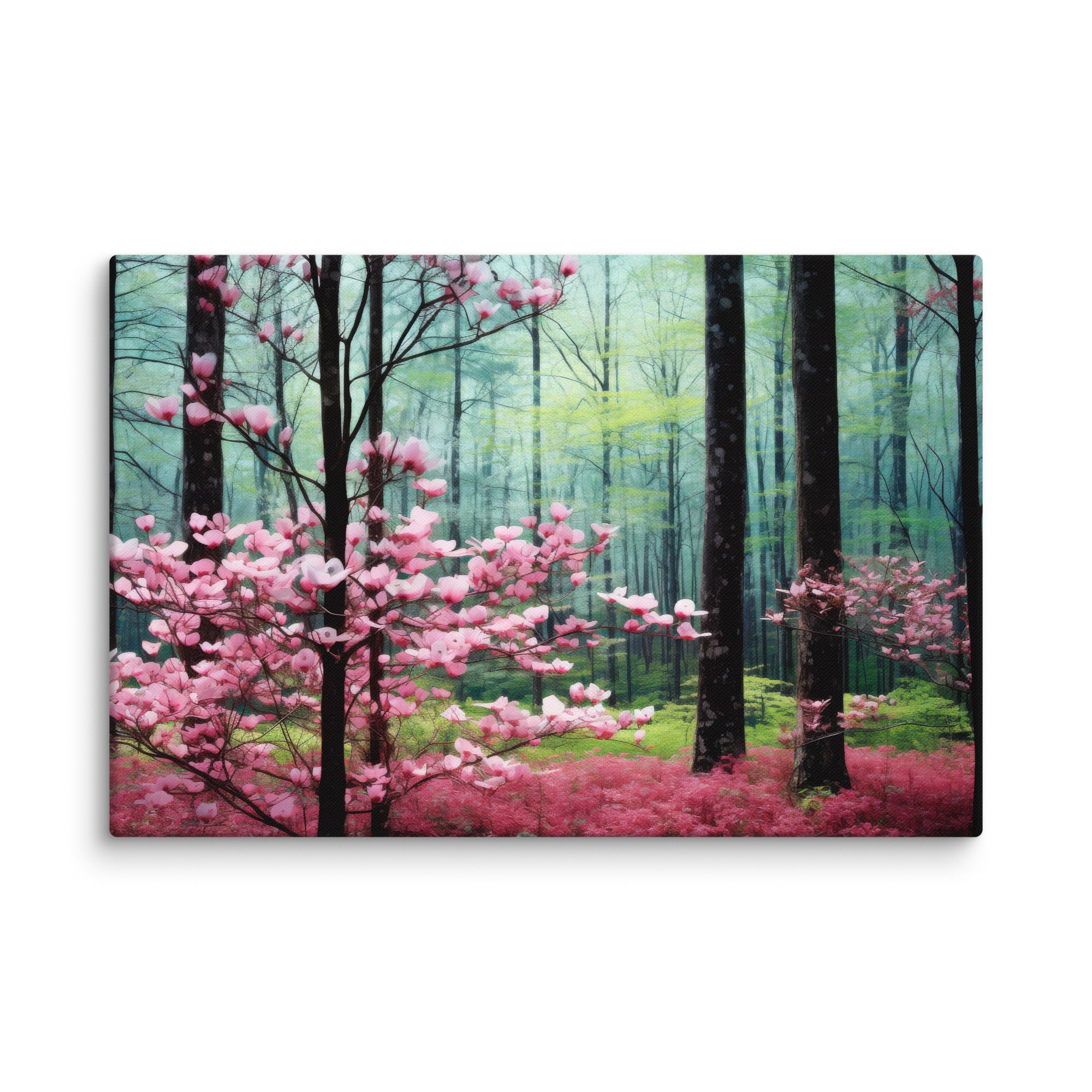 Woodland Wildflower – Forest Photography Canvas Print