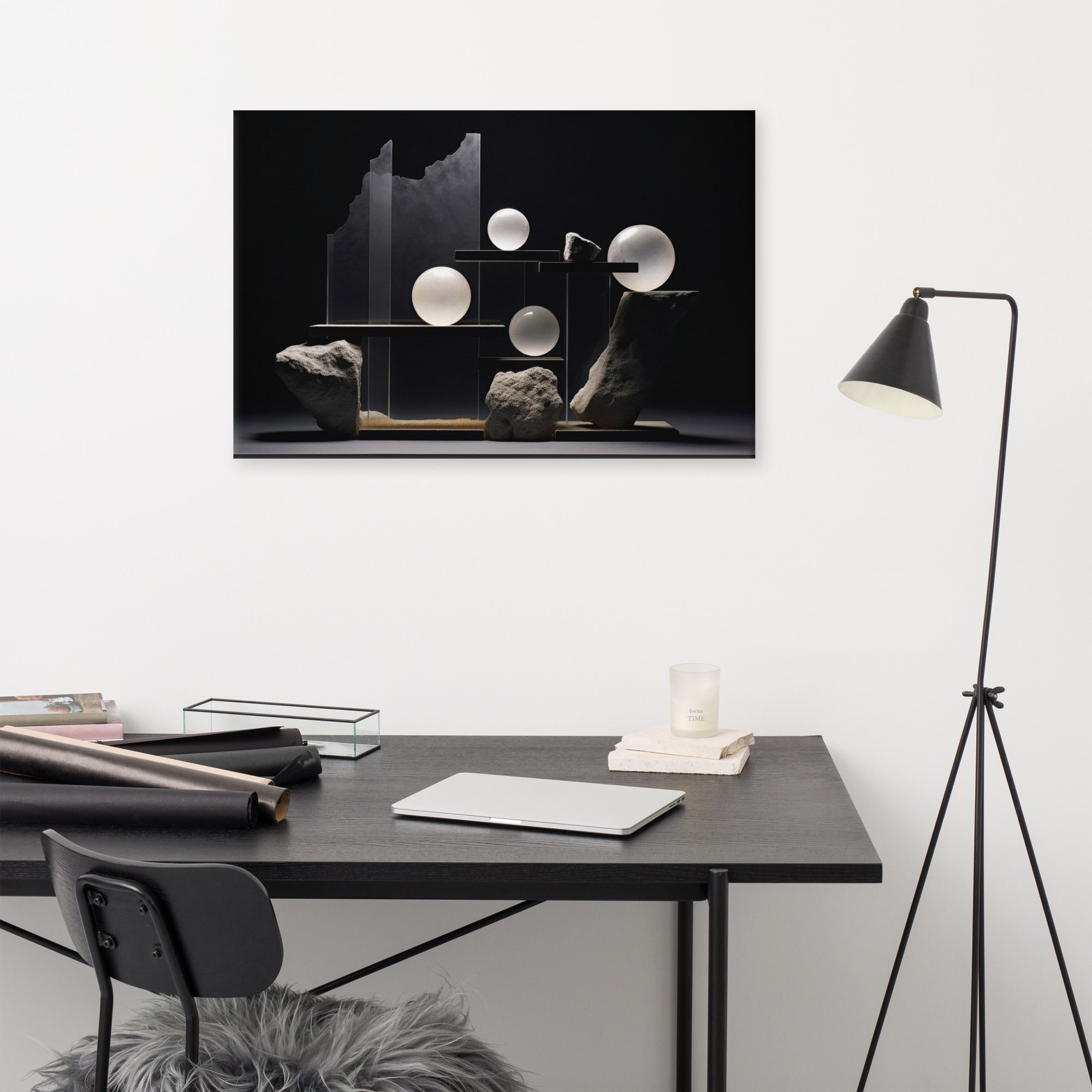 Spheres of Light - A Minimalist Perspective