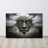 Whispers of the Subconscious - Surreal Canvas Artwork