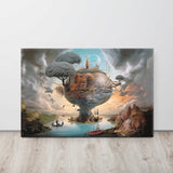 Fantastical Spaces - Surreal Landscape on Canvas