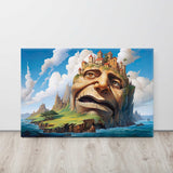 Veils of Perception - Surreal Canvas Artwork