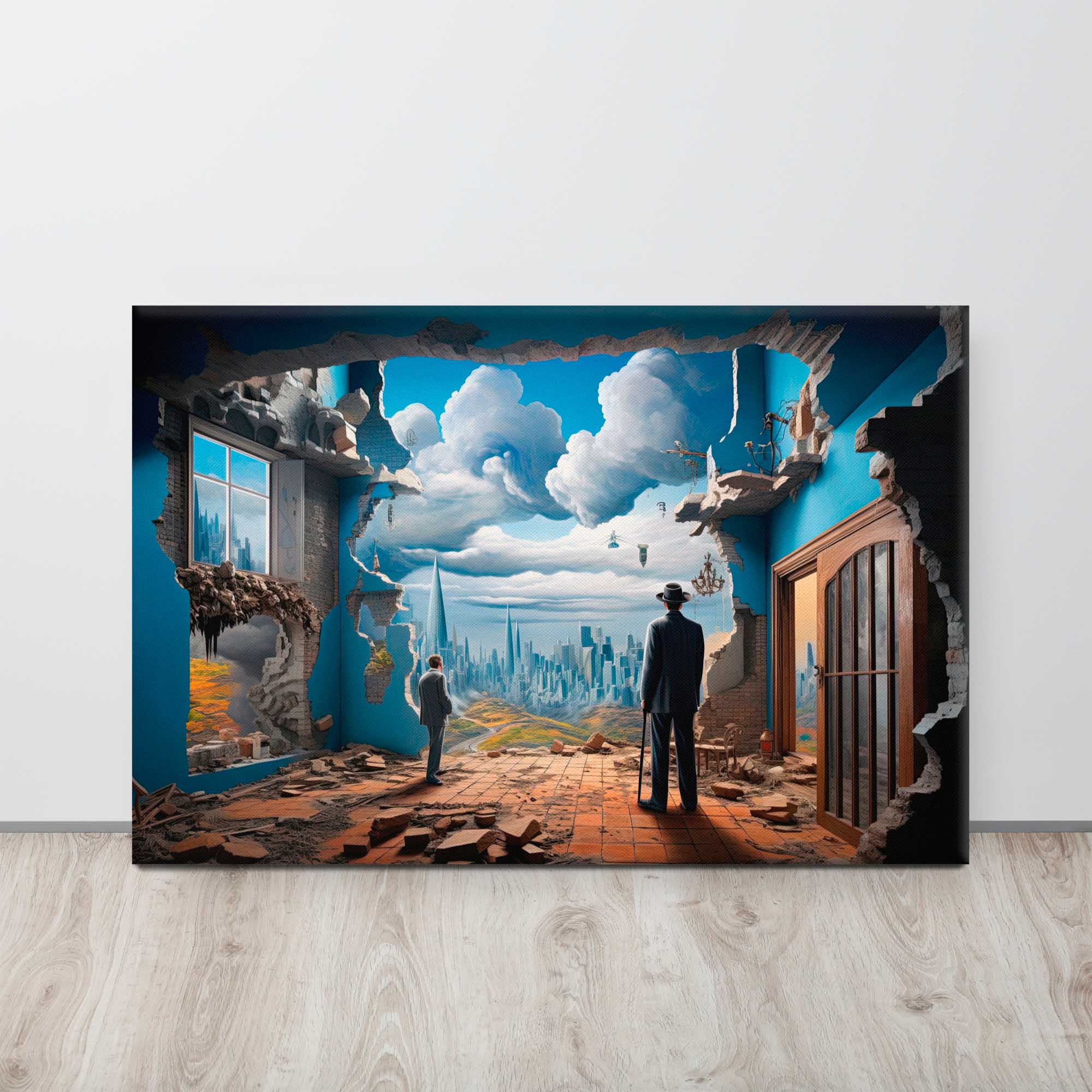 Visions Beyond - Surreal Canvas Artwork