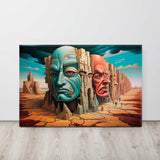 Dreamscape Whispers - Surreal Canvas Artwork