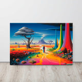 Infinite Realms - Surreal Canvas Art