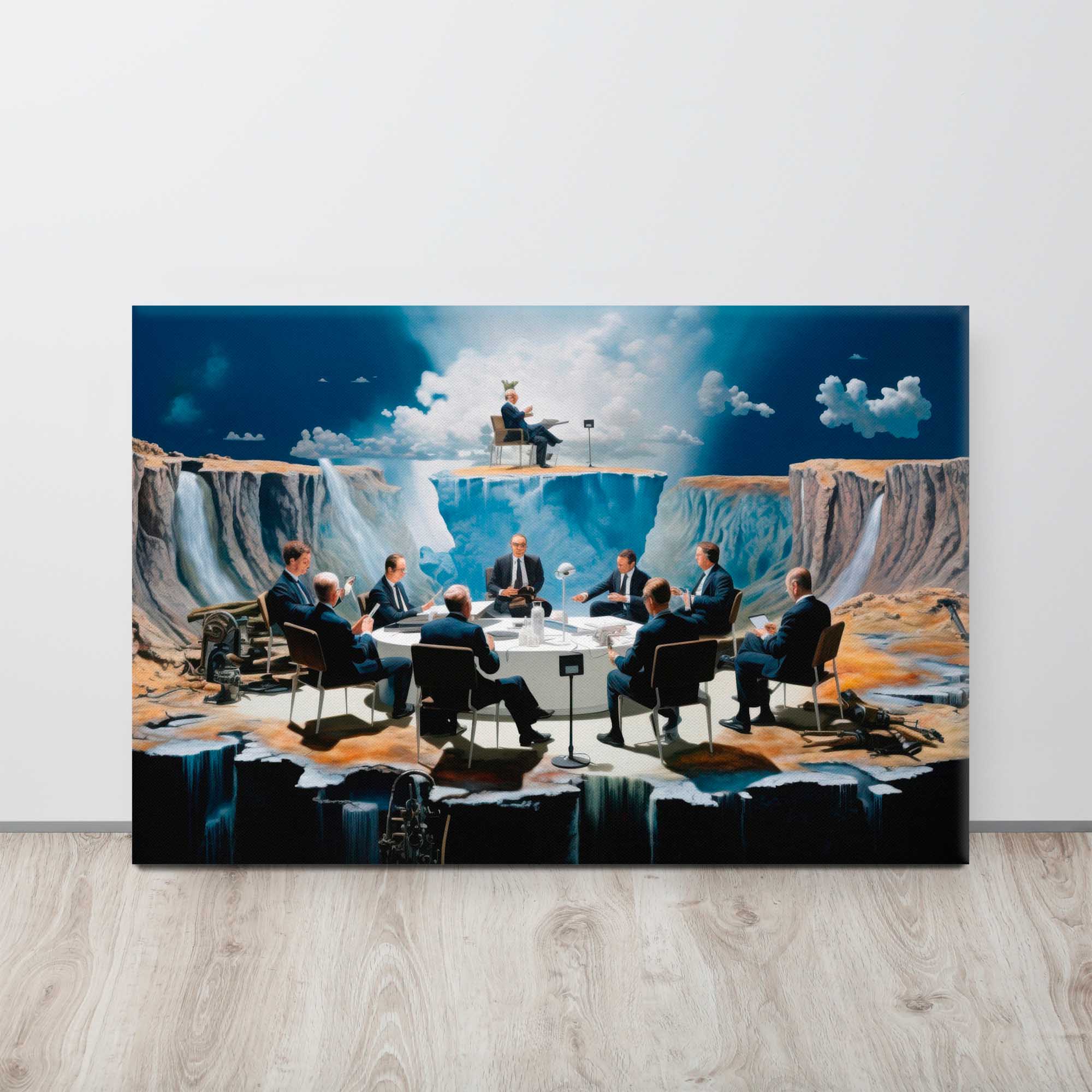 Mirage of Possibilities - Surreal Canvas Painting