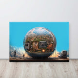 Sphere of the Chips - Fantasy Canvas Art