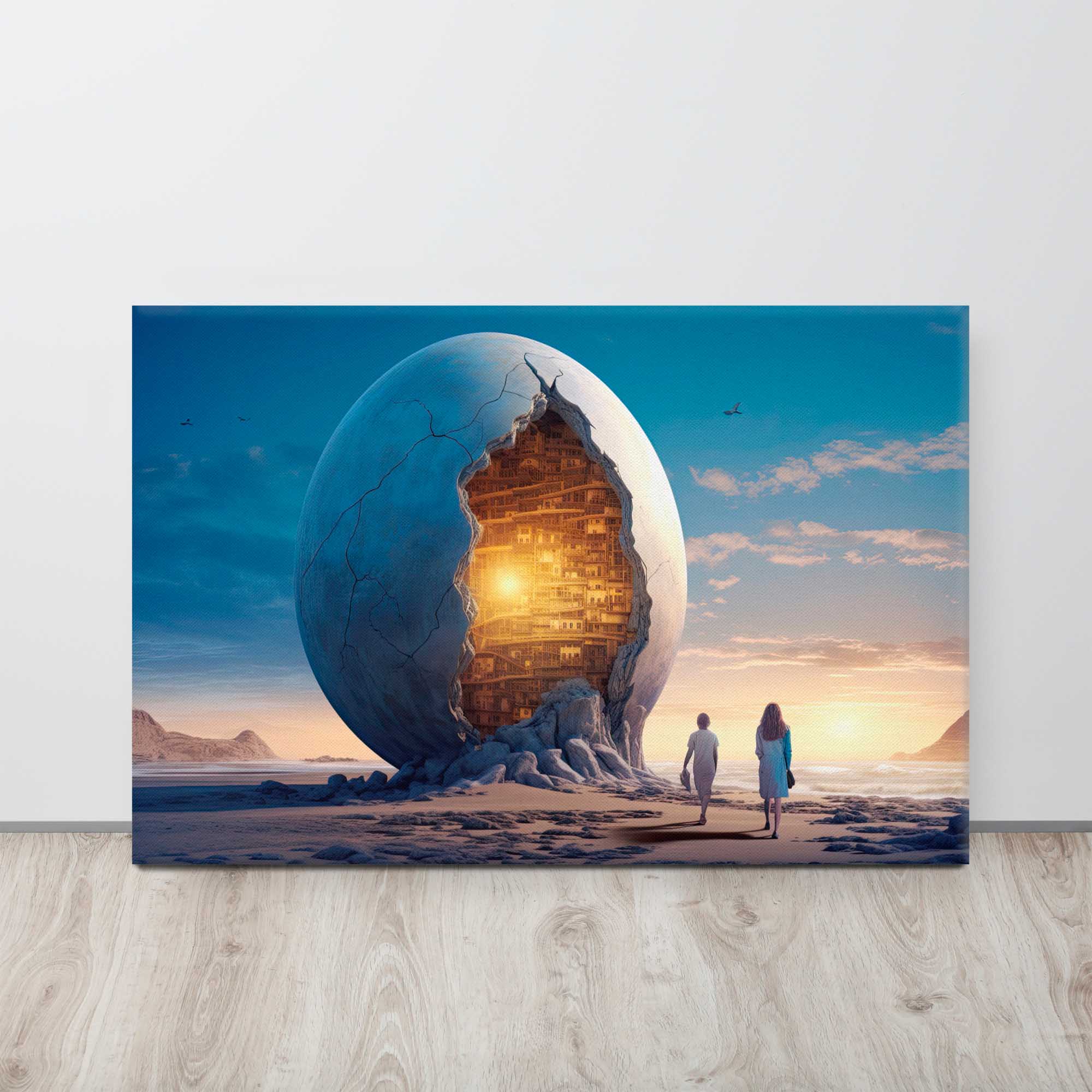 Mystical Journey - Fantasy Canvas Painting