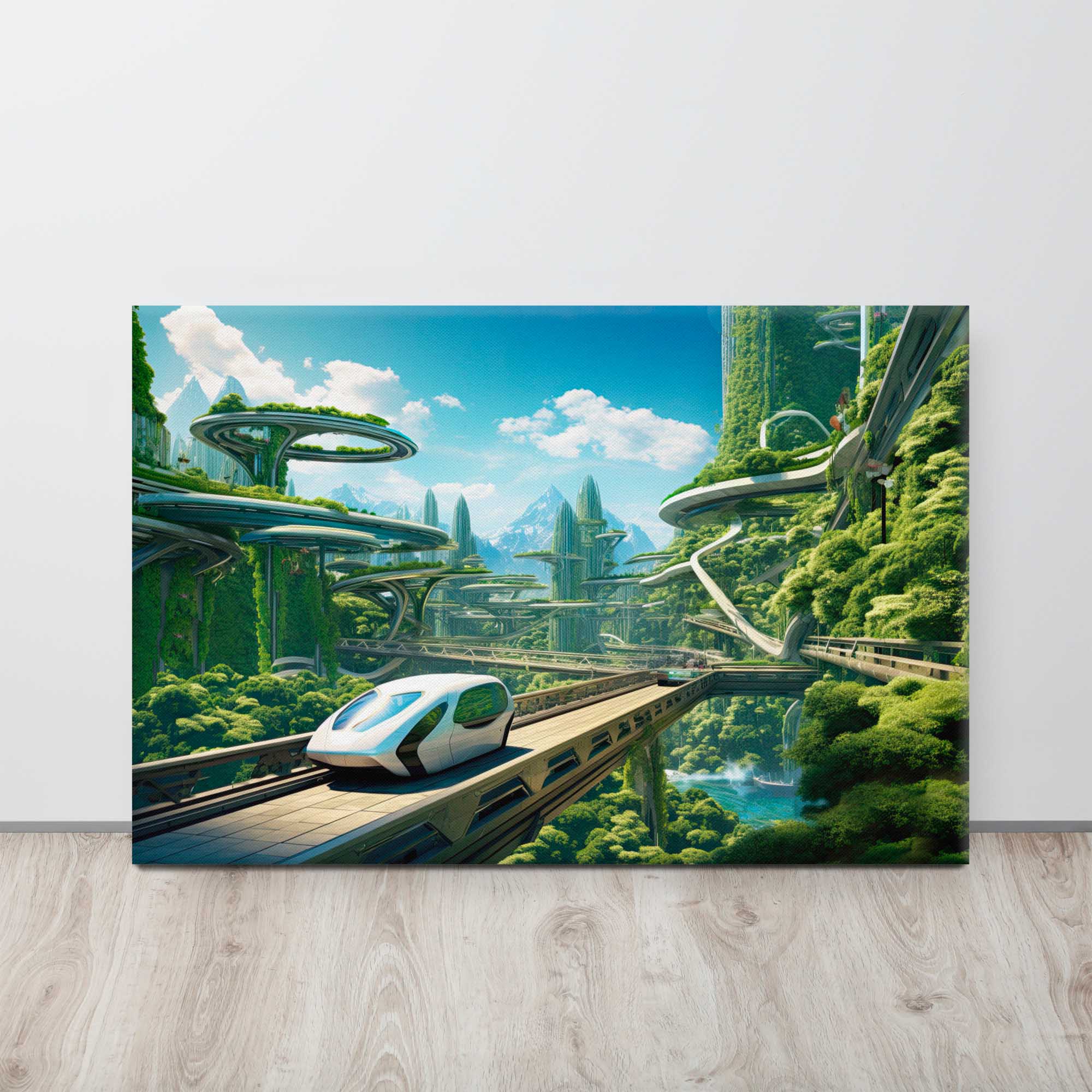 Future Garden City - Fantasy Artwork