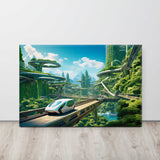 Future Garden City - Fantasy Artwork