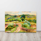 Farmland of Yesteryear - Print of an Original Painting