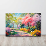 Beautiful Garden Painting - Floral Atmosphere Art